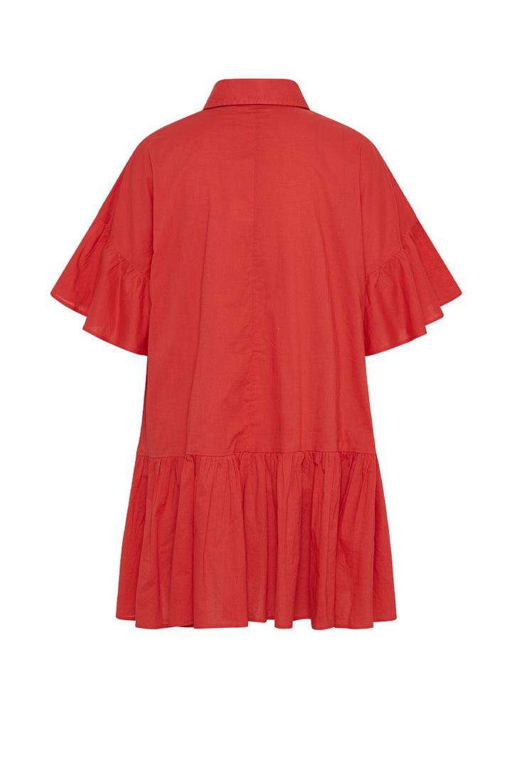 Genoa Dress - Rhubarb