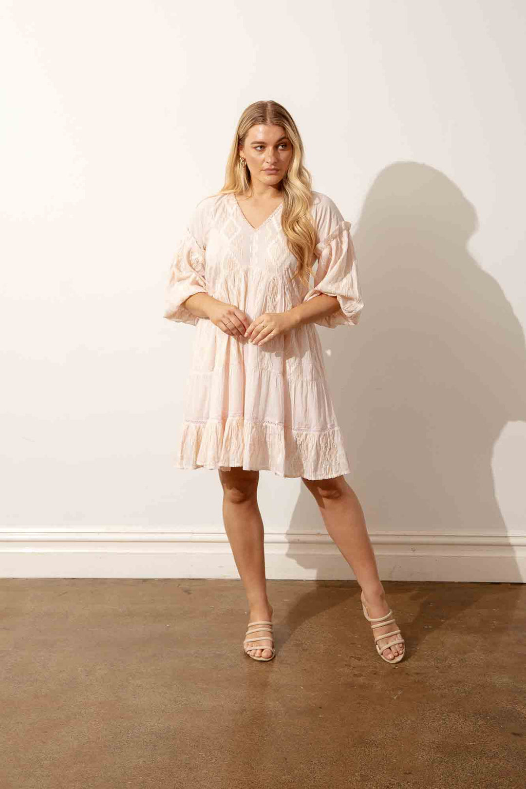 Kindred Swing Dress - Blush