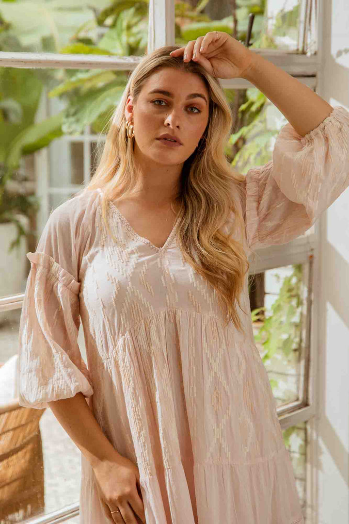 Kindred Swing Dress - Blush