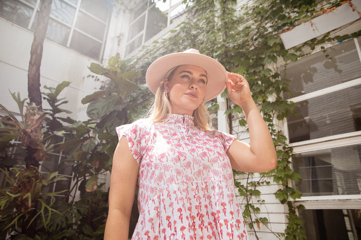 Waterlily Top - Pink