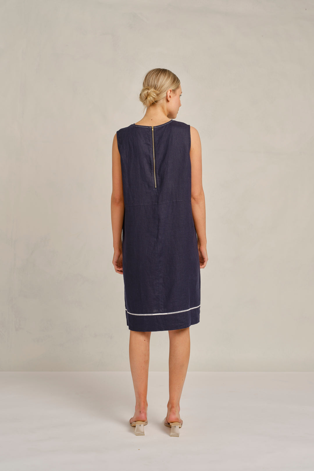 Chiara Dress - Navy