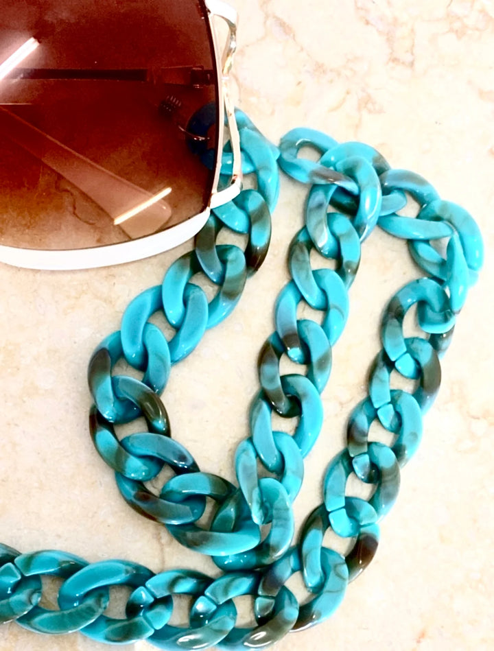 Sunglass Chain - Turquoise