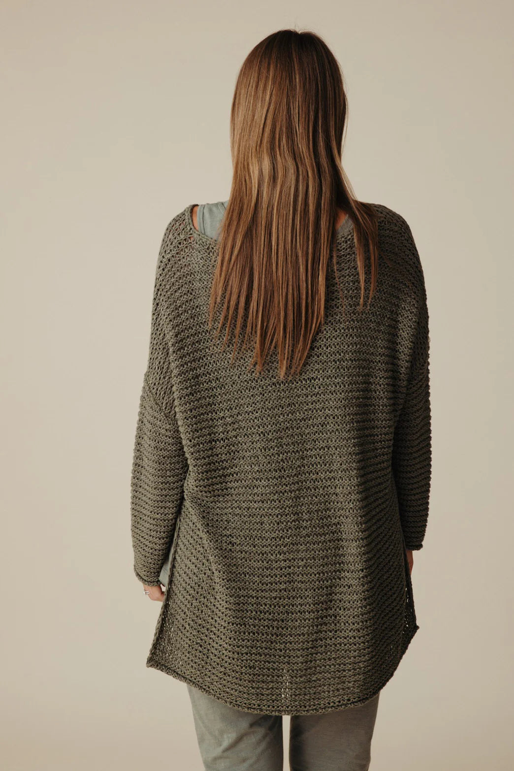 Driftaway Pullover - Dusty Olive