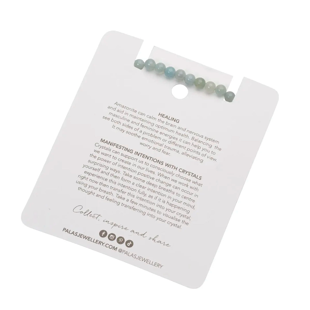 Amazonite Healing Gem Bracelet