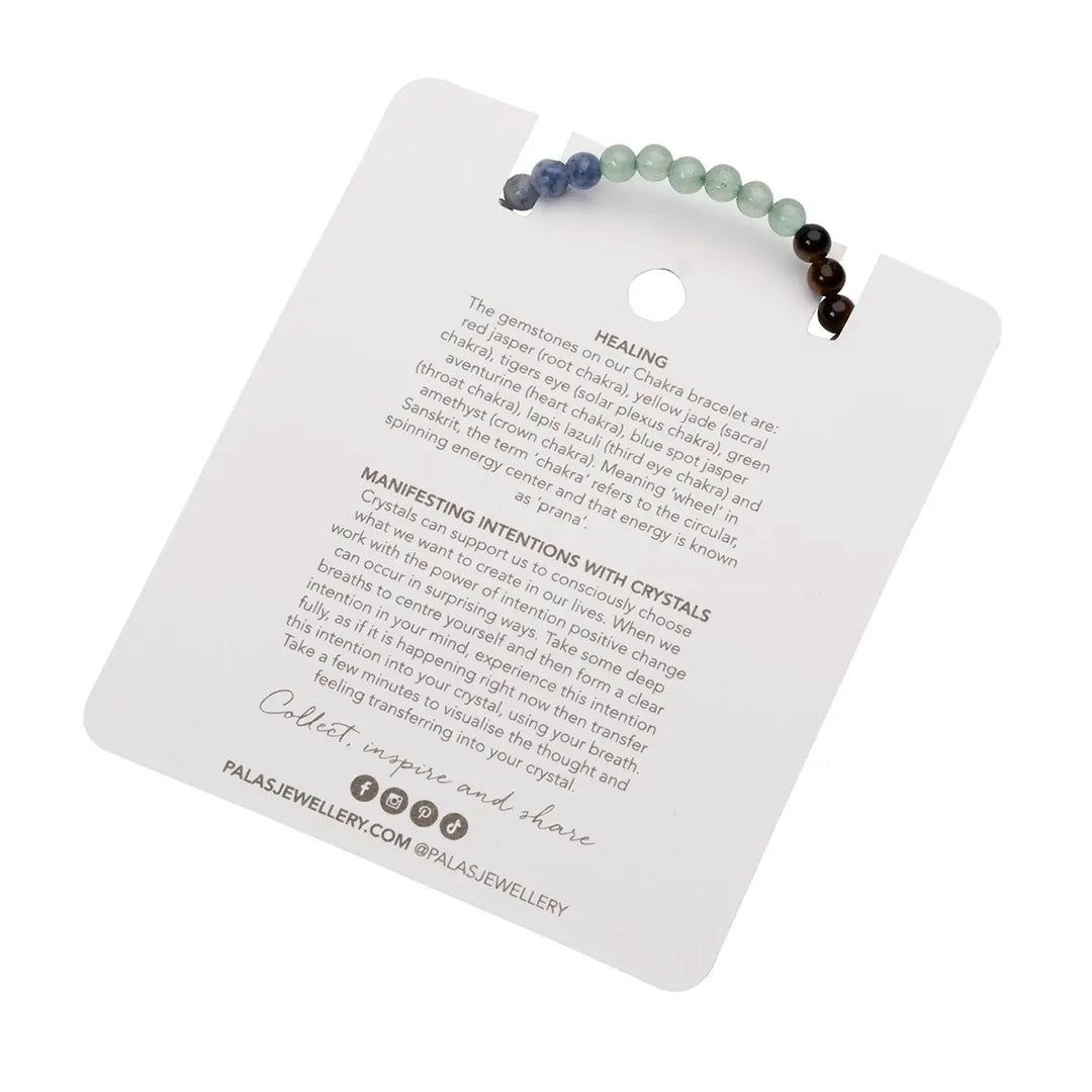 Chakra Healing Gem Bracelet