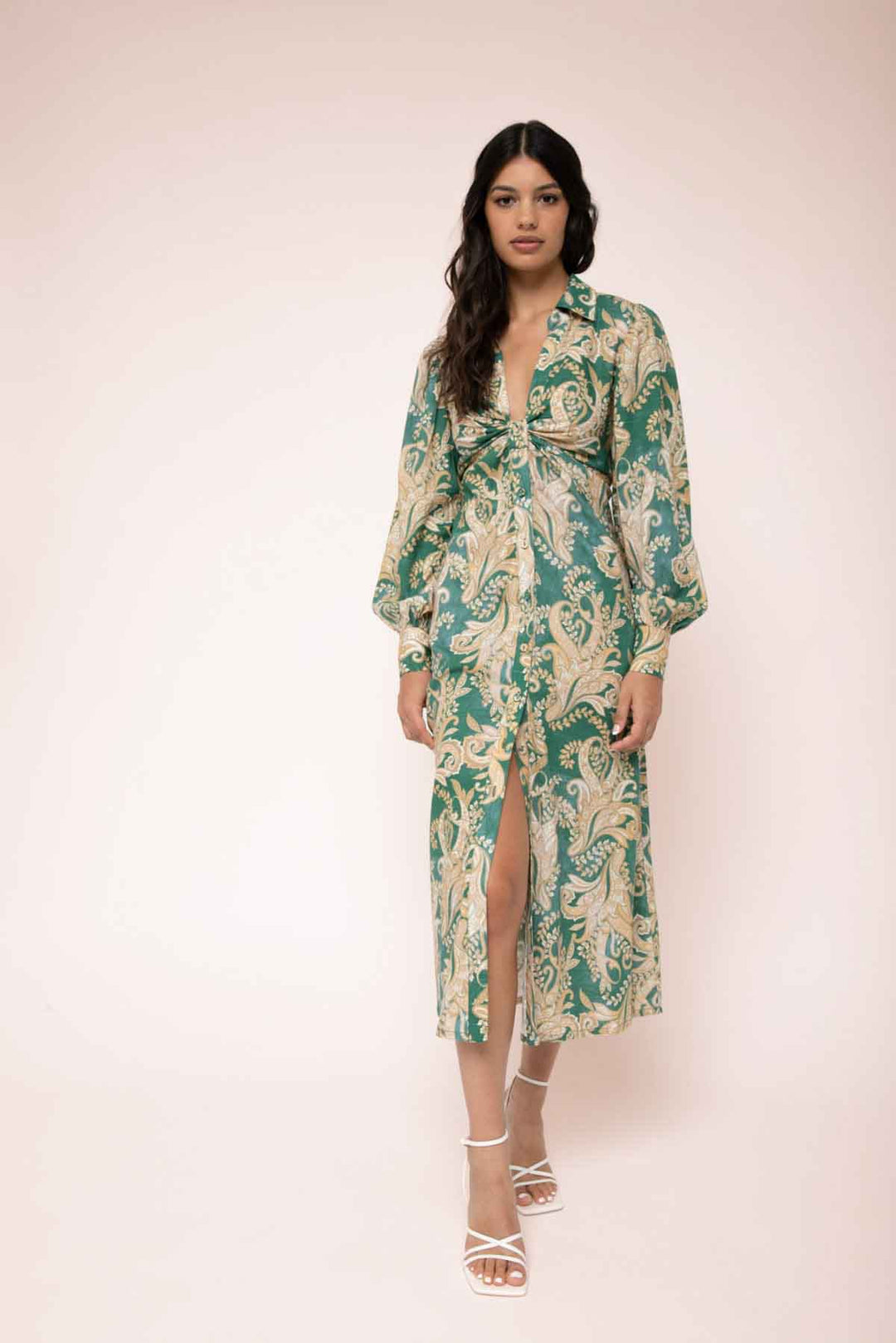 Arabella Dress - Ivy Paisley