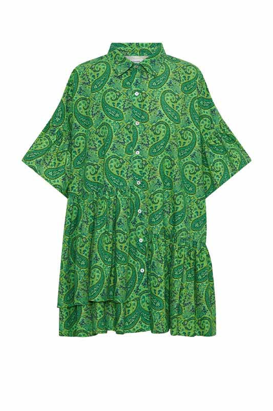 Genoa Mini Dress - Paisley