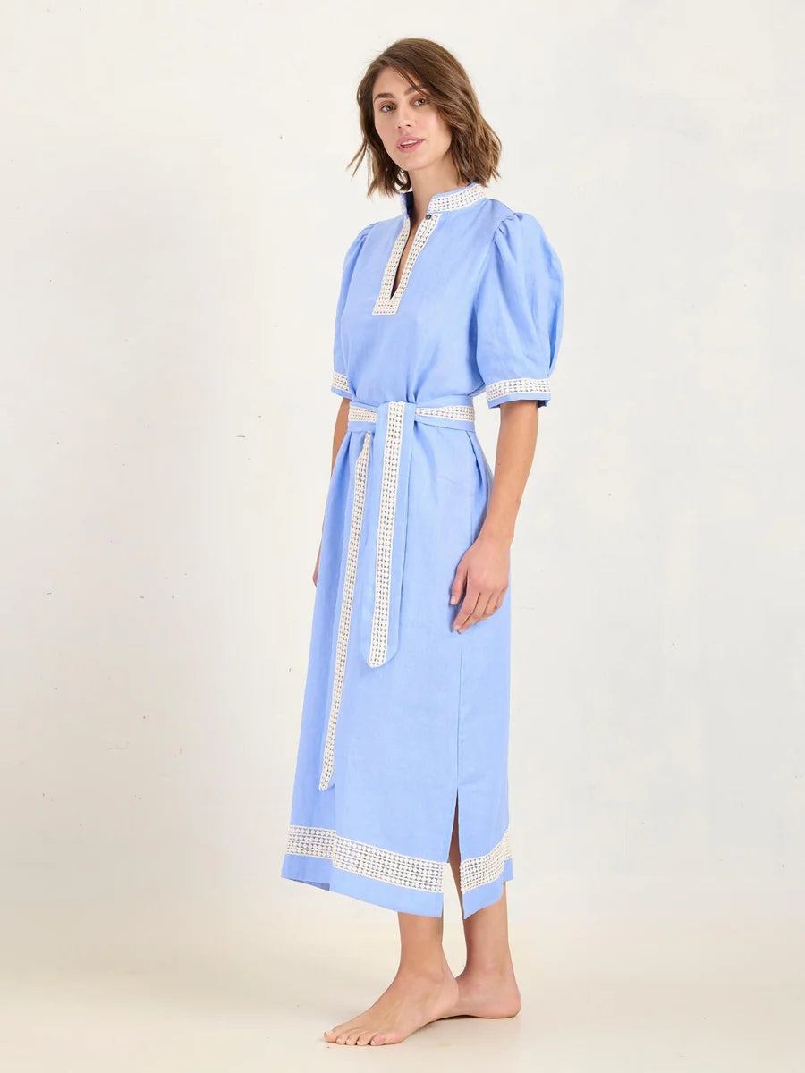 Peek Dress - Vinka Blue