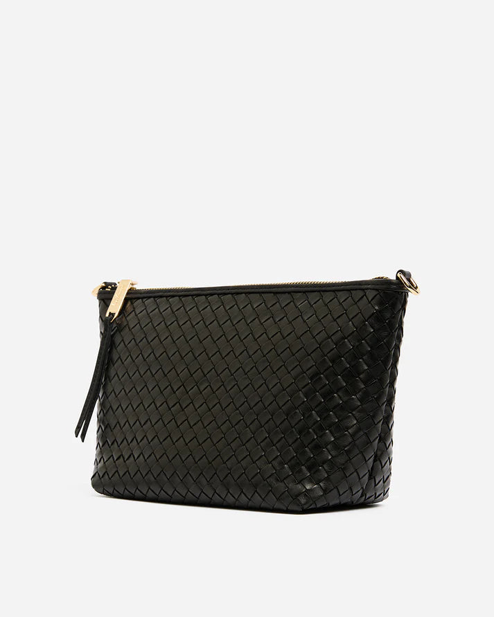 Agnes Bag - Black Weave