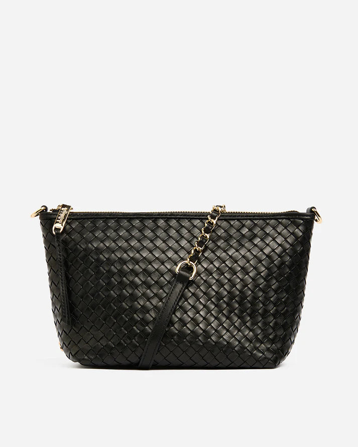 Agnes Bag - Black Weave