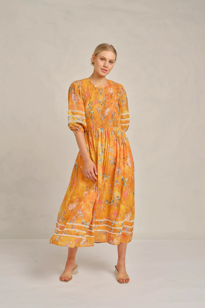 Cameo Dress - Delilah Sunset