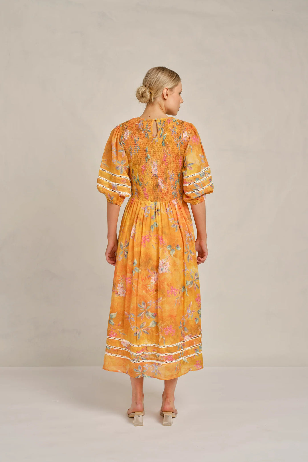 Cameo Dress - Delilah Sunset