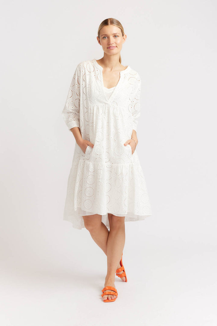 Elanora Dress - White