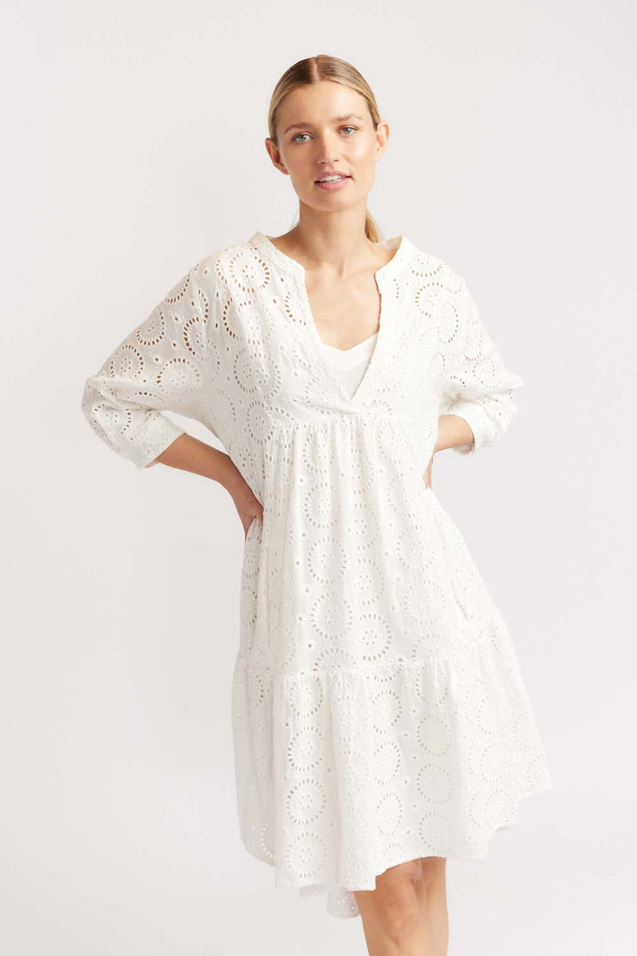 Elanora Dress - White