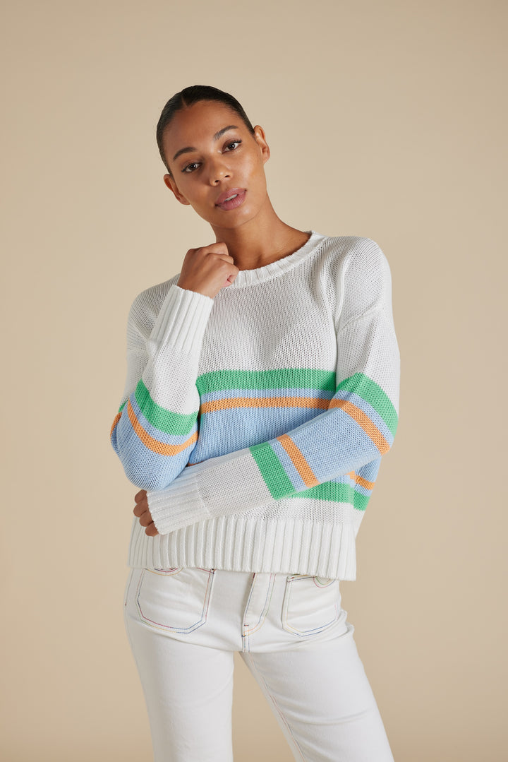 Trish Sweater - White