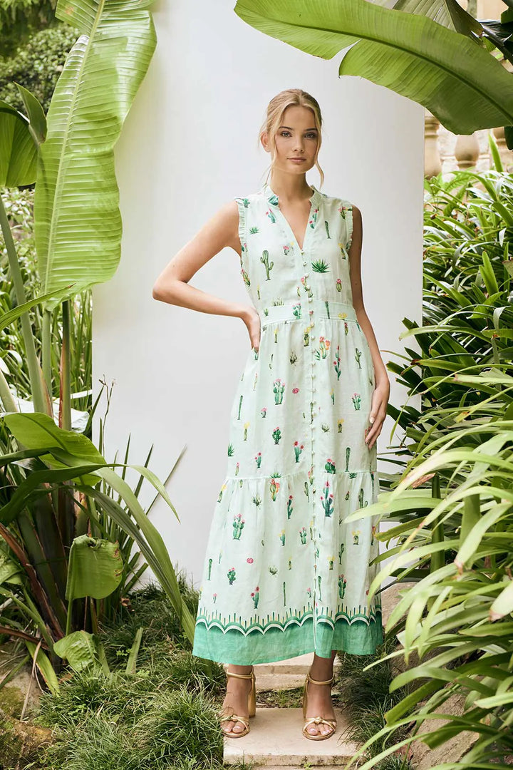 Ayla Cactus Maxi Dress