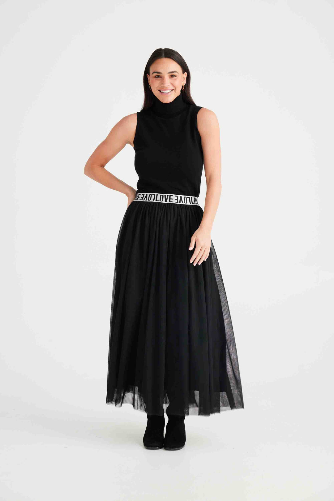 Carrie Skirt - Black (with Love)