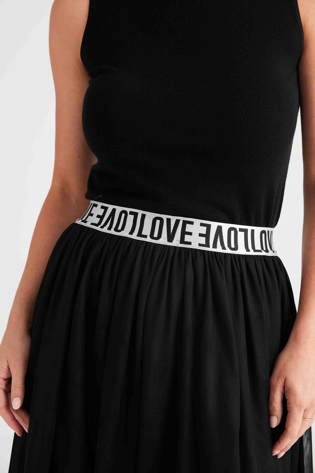 Carrie Skirt - Black (with Love)