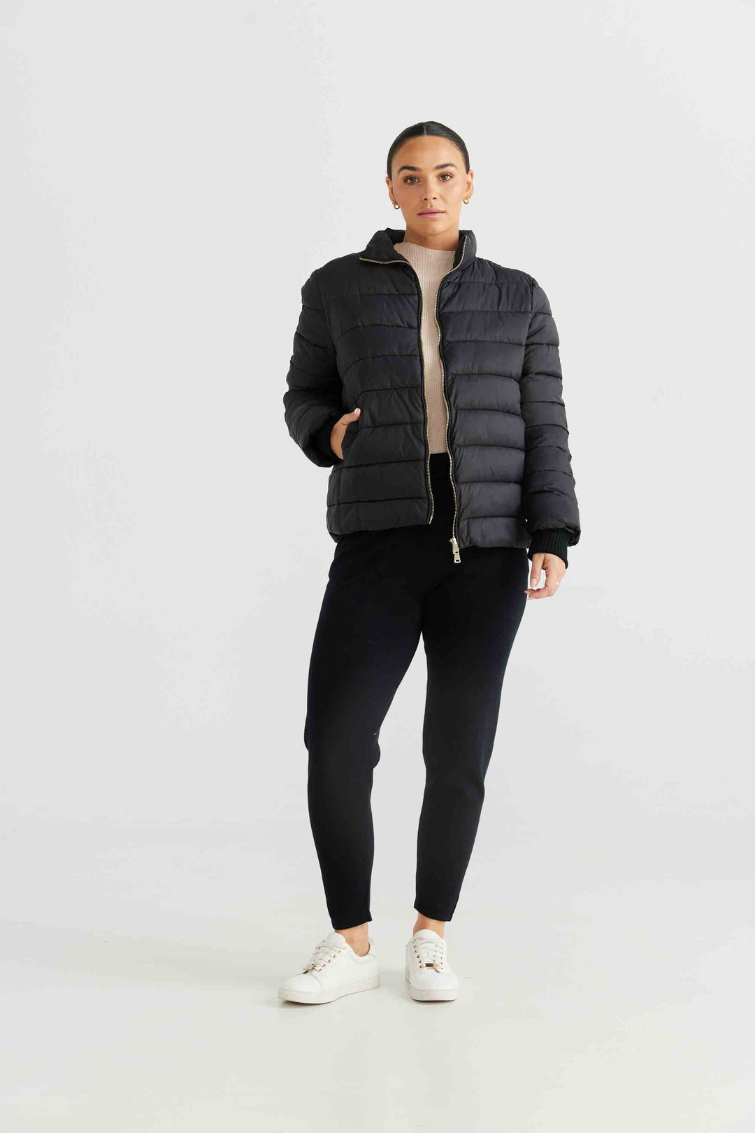 Brave & True Avalanche Puffer - Black