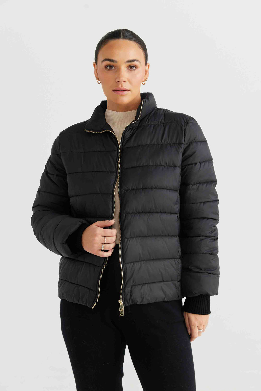 Brave & True Avalanche Puffer - Black