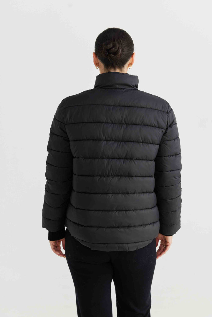 Brave & True Avalanche Puffer - Black