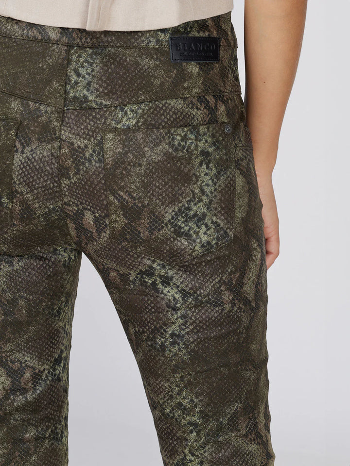 Peyton Boyfriend Pant - Olive