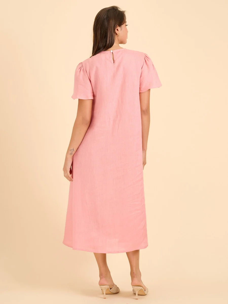 Curve Dress - Blush