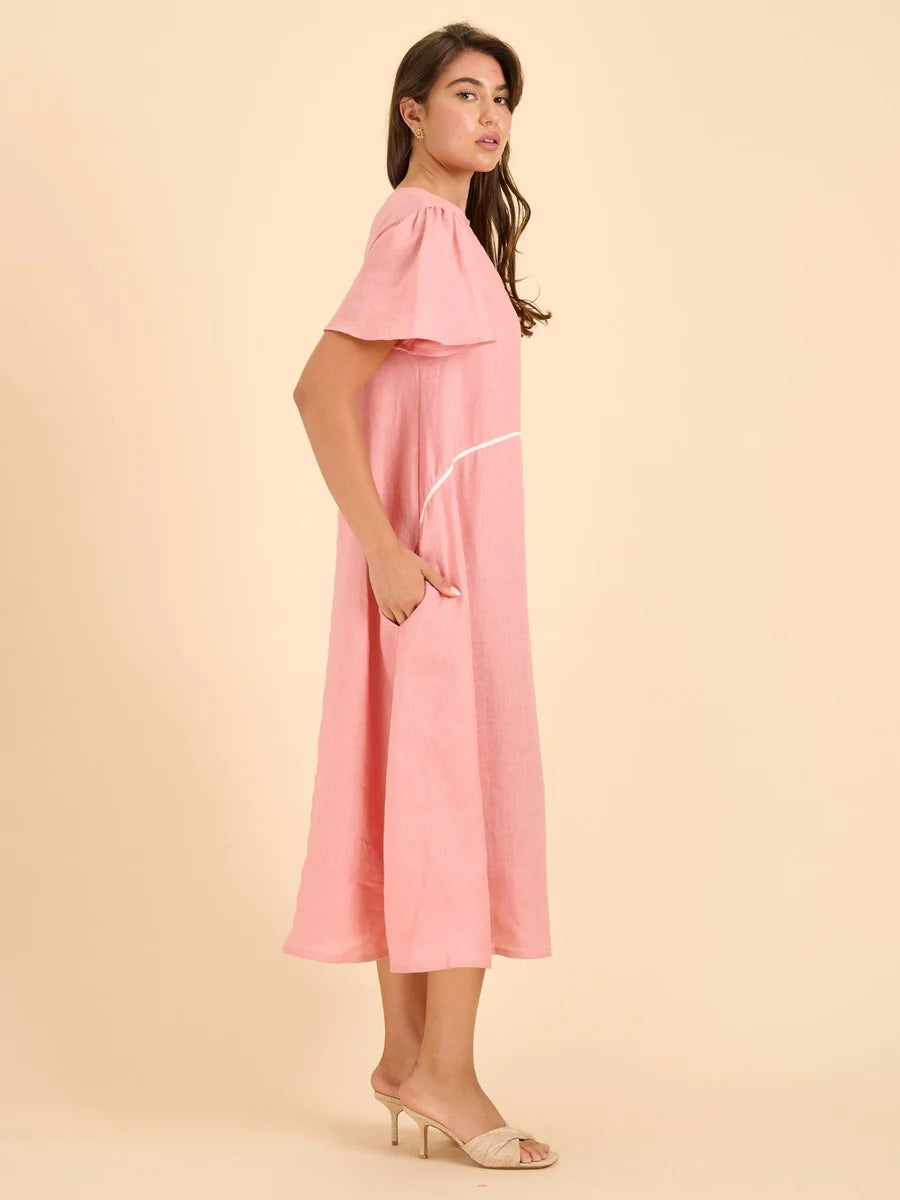 Curve Dress - Blush