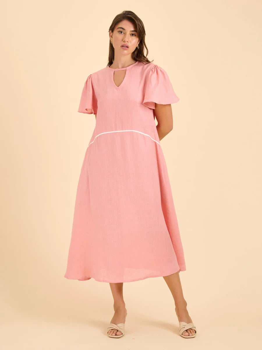 Curve Dress - Blush