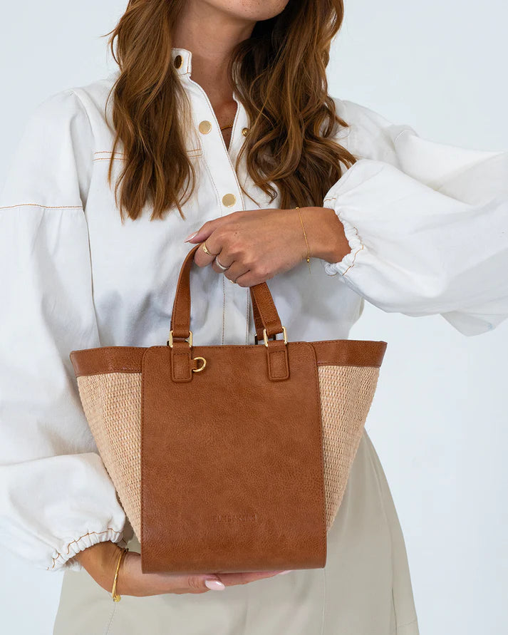 Carnegie Tote - Natural/Tan