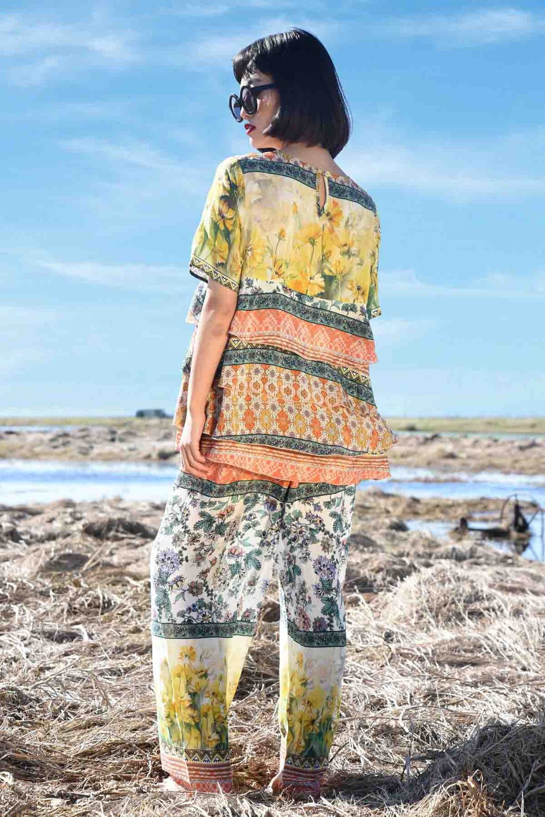 Palazzo Please Pants - Sunshine