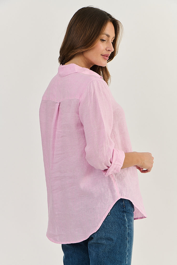 Enveloppe Linen Shirt - Pastel