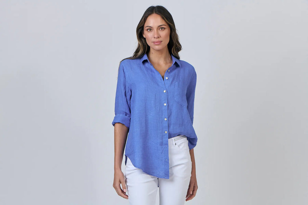 Enveloppe Boyfriend Shirt - Mer