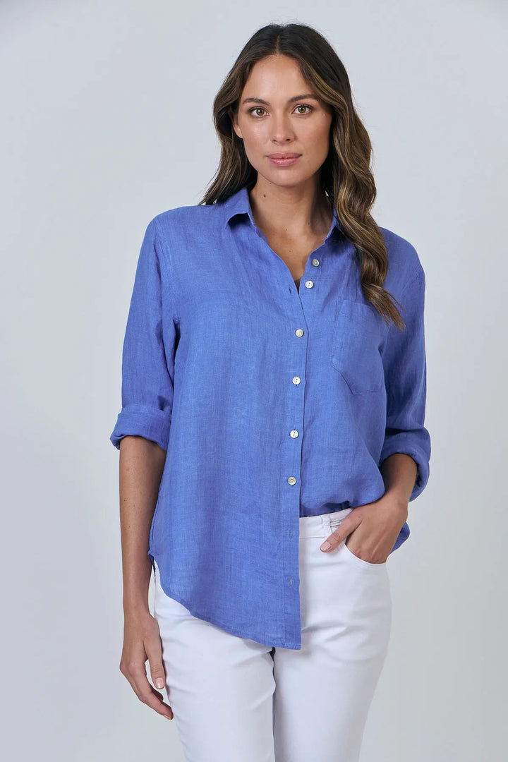 Enveloppe Boyfriend Shirt - Mer