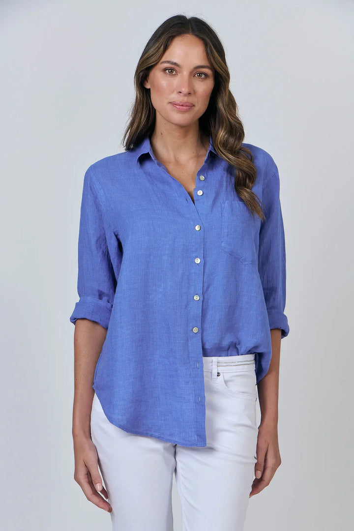 Enveloppe Boyfriend Shirt - Mer