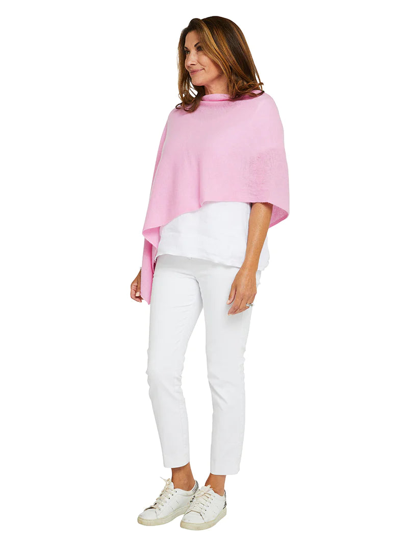 Cashmere Topper - Glam Pink