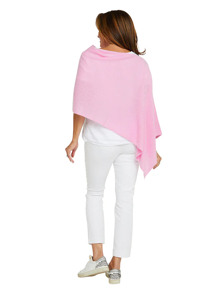 Cashmere Topper - Glam Pink