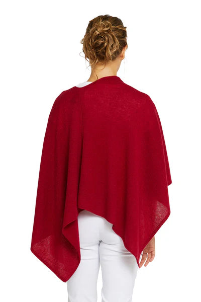 Cashmere Topper - Red Velvet