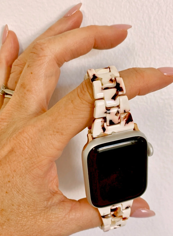 Capri Smart Watch Band - Caramel Tortishell