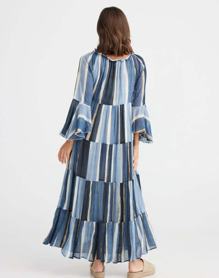 Jada Maxi Dress - Horizon Stripe