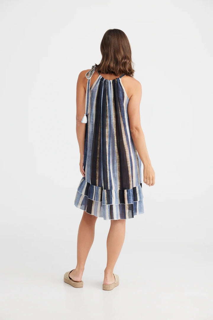 Maria Dress - Horizon Stripe