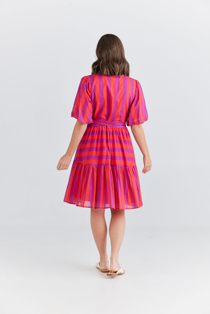 Floss Dress - Yuzu Stripe