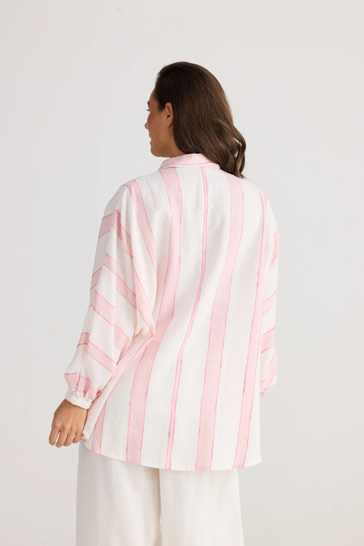 Cliffside Shirt - Candy Stripe