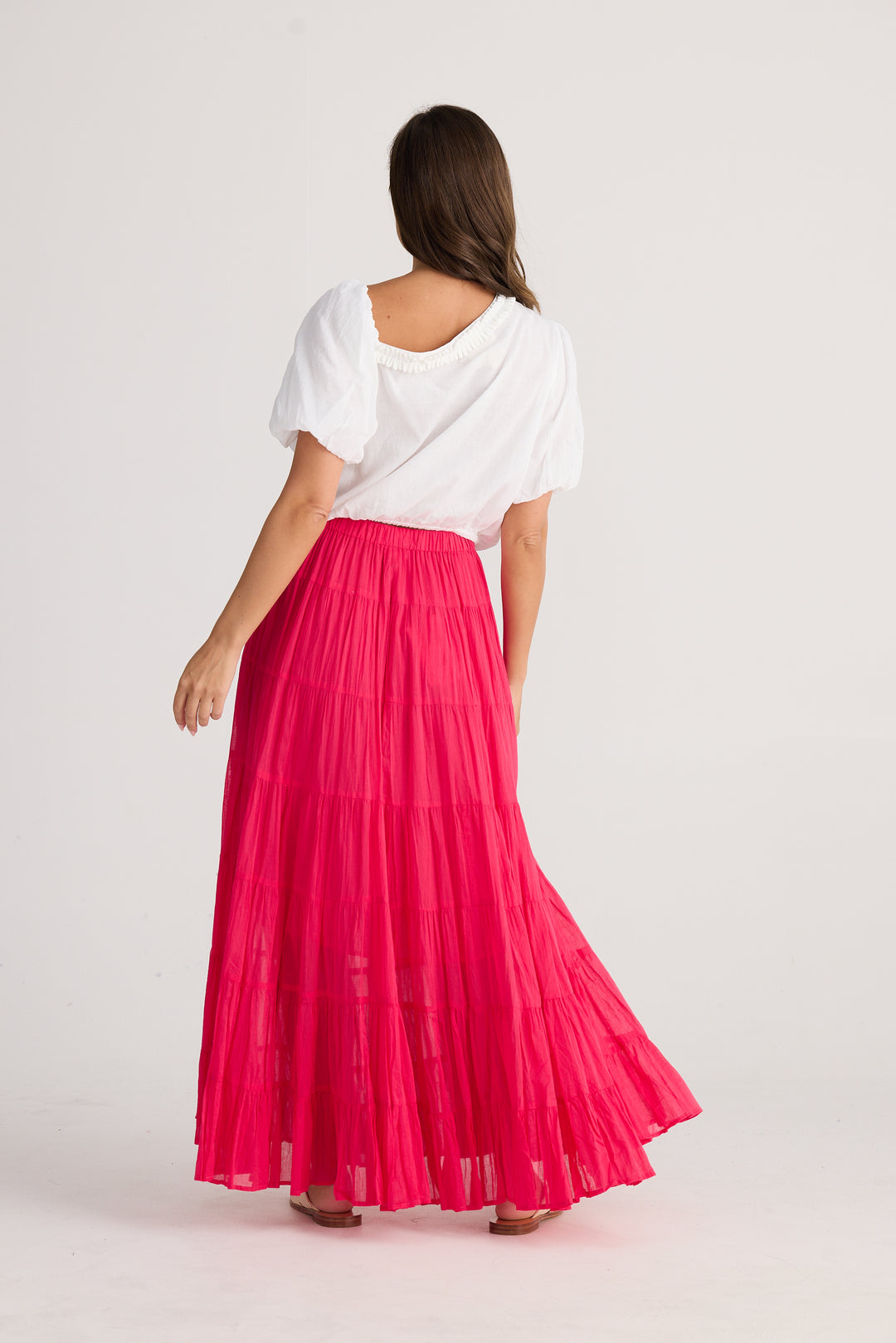 Blossom Skirt - Raspberry