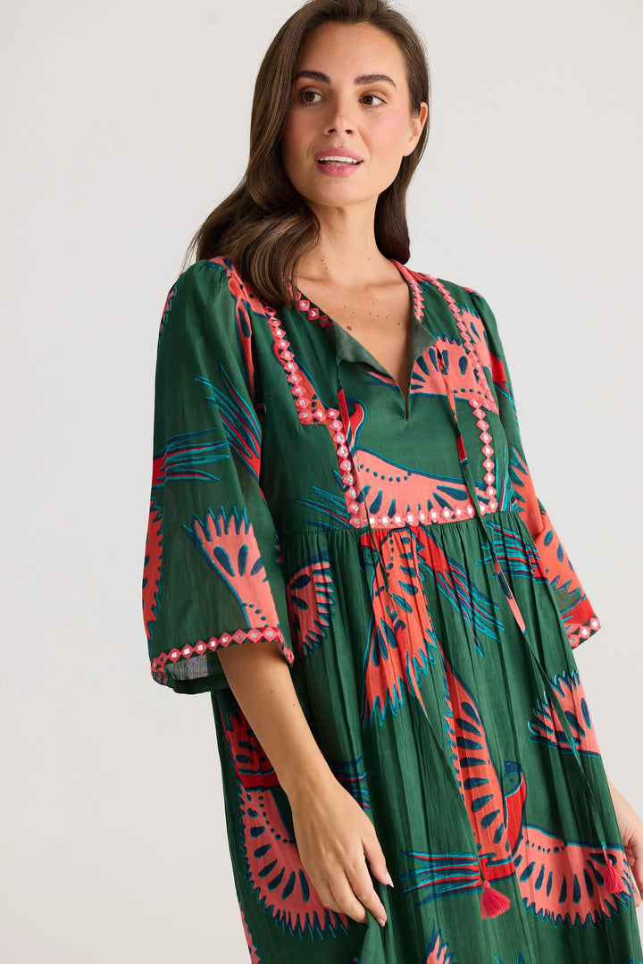 Lorrini Dress - Macaw