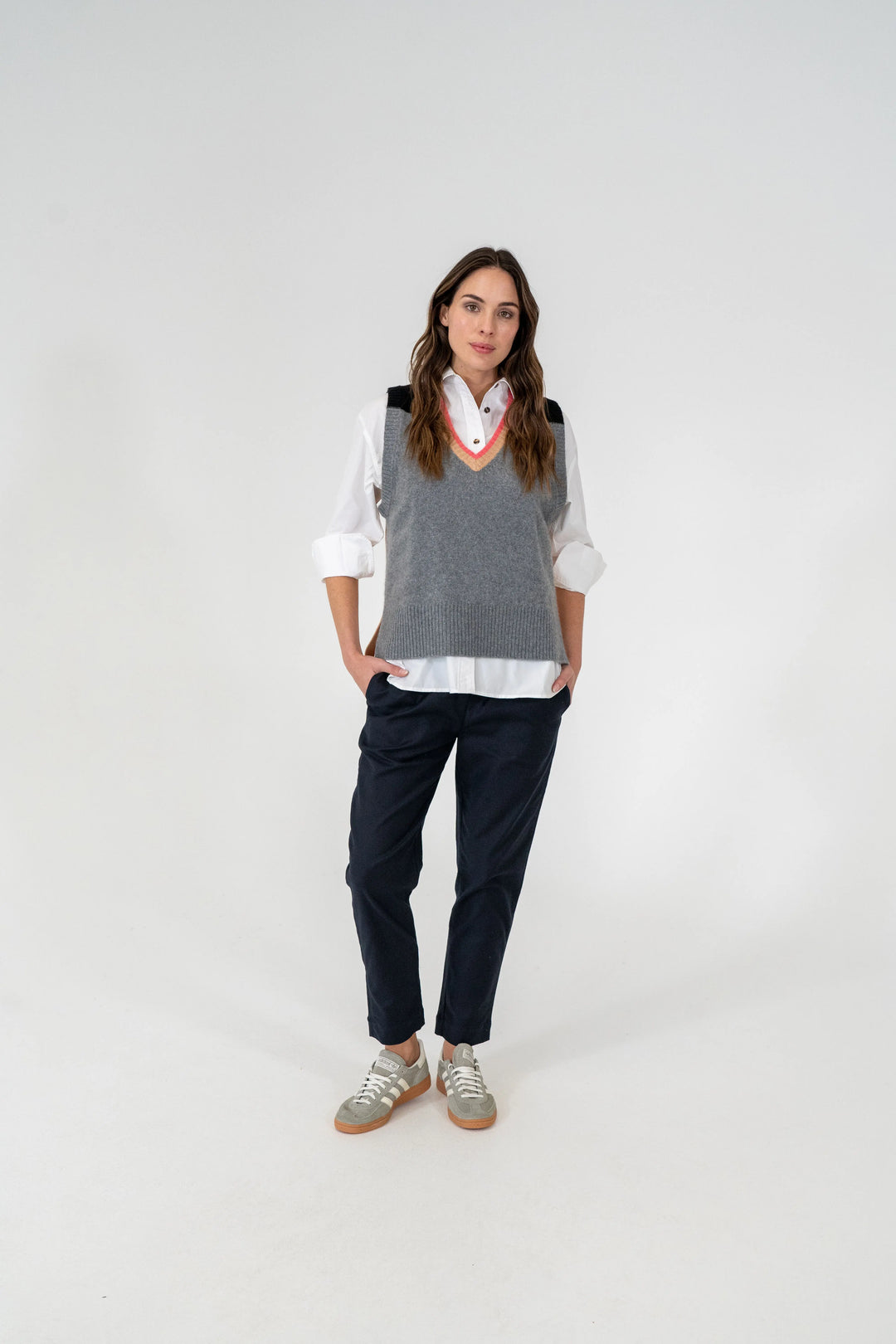 Sevilla Vest - Charcoal Multi