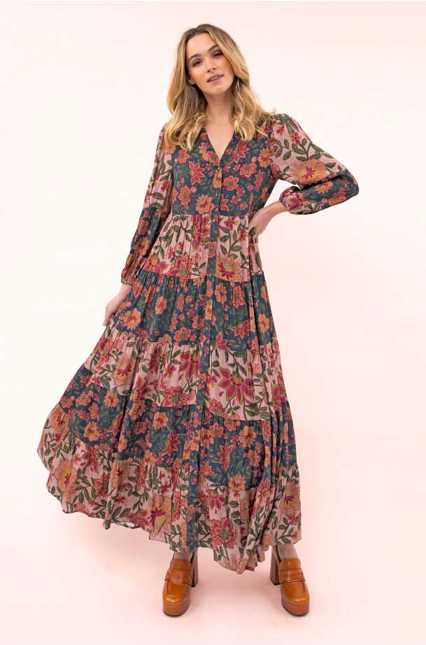 Kachel Jodie Dress - Multi