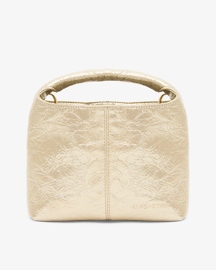 Linton Crossbody - Light Gold Crinkle