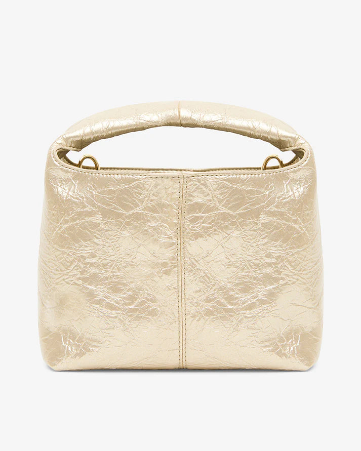 Linton Crossbody - Light Gold Crinkle