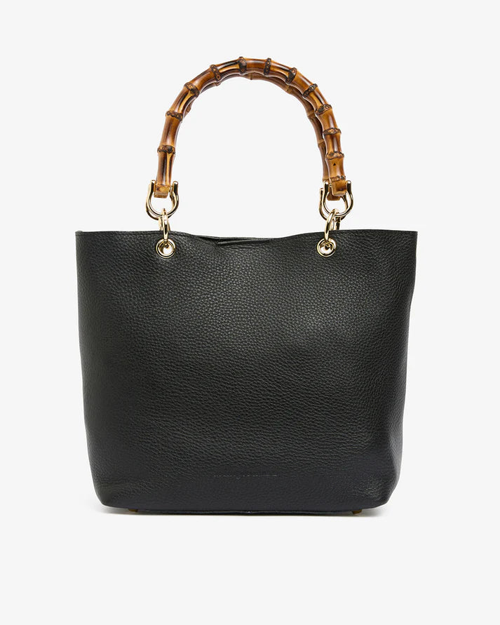 Maya Tote - Black Pebble